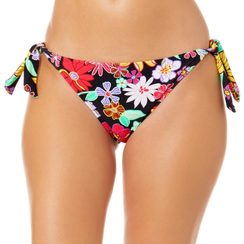 SALT + COVE Penny Lane Bikini Bottoms Multi Color Floral SIZE LARGE New